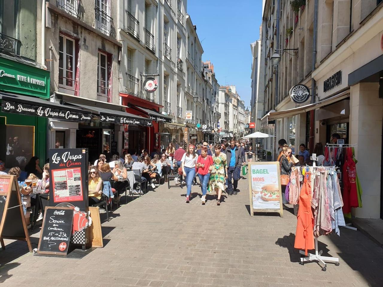 Le Nid Des Carmes Lägenhet Nantes Exteriör bild